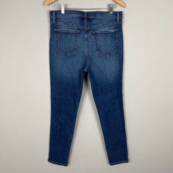 Joe's Jeans Womens 32 Blue Denim Skinny High Rise Medium Wash Stretch Pockets - Picture 4 of 12